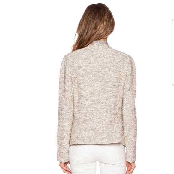 Vince Drape Neck Marled Jacket Sz. XS Pristine $395 Retail - Picture 2 of 16